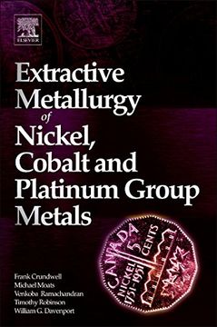 portada Extractive Metallurgy of Nickel, Cobalt and Platinum Group Metals (en Inglés)