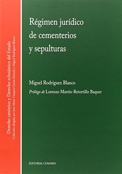 portada Régimen jurídico de cementerios y sepulturas (Derecho Canonico Eclesias.)