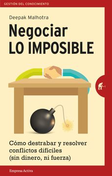 portada Negociar lo Imposible (in Spanish)