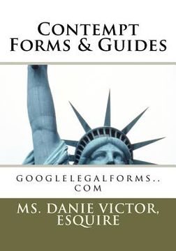 portada contempt forms & guides (en Inglés)