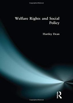 portada Welfare Rights and Social Policy (en Inglés)