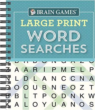 portada Brain Games Large Print Word Searchs (en Inglés)