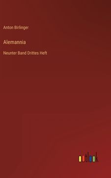 portada Alemannia: Neunter Band Drittes Heft (en Alemán)