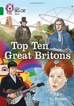 portada Top Ten Great Britons: Band 15/Emerald (Collins Big Cat)
