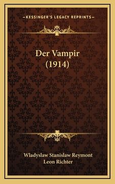 portada Der Vampir (1914) (en Alemán)