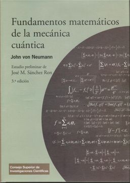 portada Fundamentos Matemáticos de la Mecánica Cuántica