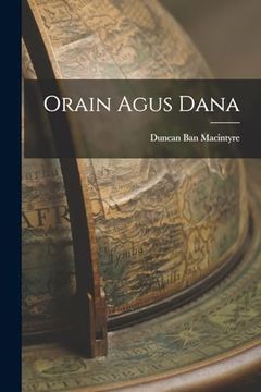 portada Orain Agus Dana (in Gaélico Escocés)
