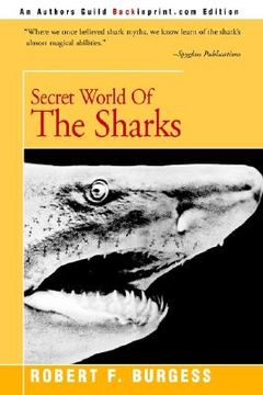 portada secret world of the sharks (en Inglés)