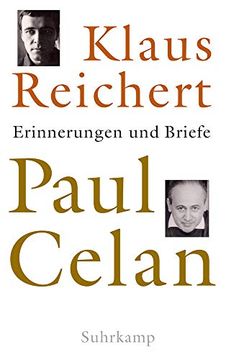 portada Paul Celan: Erinnerungen und Briefe. Klaus Reichert (en Alemán)