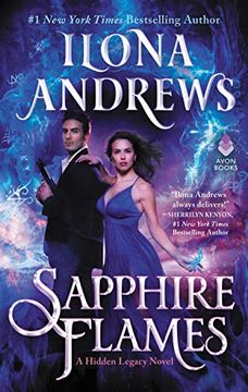 portada Sapphire Flames: A Hidden Legacy Novel 