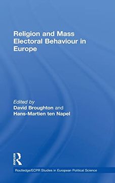 portada Religion and Mass Electoral Behaviour in Europe (Routledge (en Inglés)