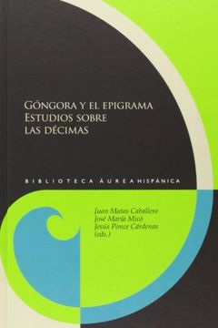 portada Góngora y el epigrama. (in Spanish)