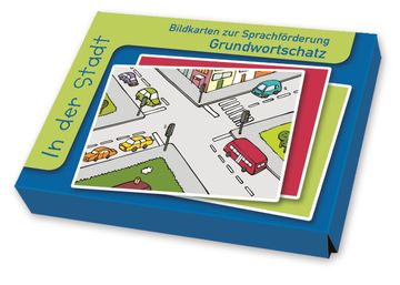 portada Bildkarten zur Sprachfoerderung: In der Stadt (in German)