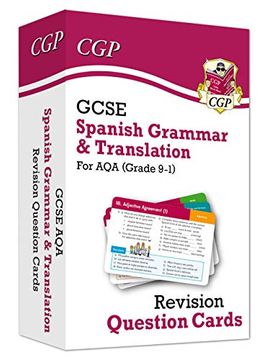 portada New Grade 9-1 Gcse aqa Spanish: Grammar & Translation Revision Question Cards 