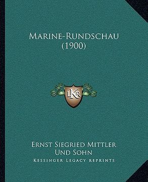portada marine-rundschau (1900) (en Inglés)