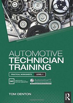 portada Automotive Technician Training: Practical Worksheets Level 1 (en Inglés)