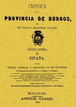portada Crónica de la provincia de Burgos