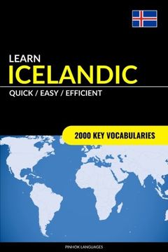 portada Learn Icelandic - Quick / Easy / Efficient: 2000 Key Vocabularies