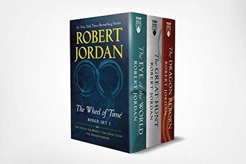 portada Wheel of Time Premium Boxed set i: Books 1-3 (The eye of the World, the Great Hunt, the Dragon Reborn) (en Inglés)