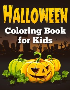 portada Halloween Coloring Book for Kids (in English)