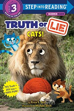 portada Truth or Lie: Cats! (Step Into Reading) (in English)