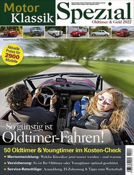 portada Motor Klassik Spezial - Oldtimer & Geld; Deutsch (in German)