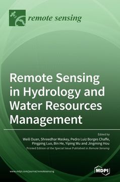 portada Remote Sensing in Hydrology and Water Resources Management (en Inglés)