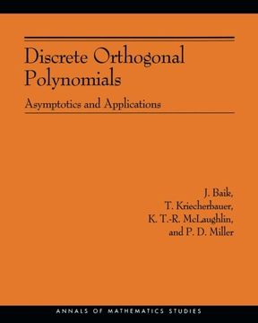 portada Discrete Orthogonal Polynomials: Asymptotics and Applications (Annals of Mathematics Studies) (en Inglés)