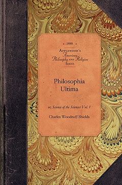 portada philosophia ultima (in English)