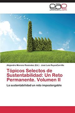 portada Topicos Selectos de Sustentabilidad: Un Reto Permanente. Volumen II