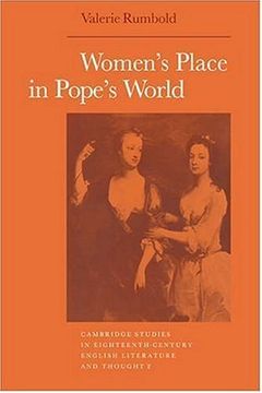 portada Women's Place in Pope's World (Cambridge Studies in Eighteenth-Century English Literature and Thought) (en Inglés)