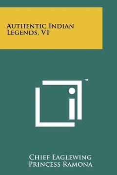 portada authentic indian legends, v1 (in English)