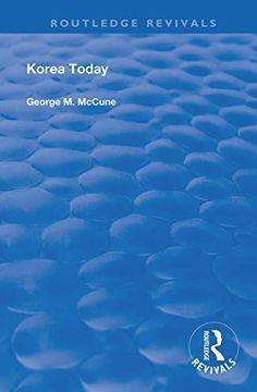 portada Korea Today (Routledge Revivals) (en Inglés)