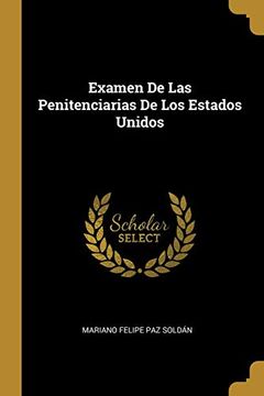 portada Examen de las Penitenciarias de los Estados Unidos (in Spanish)