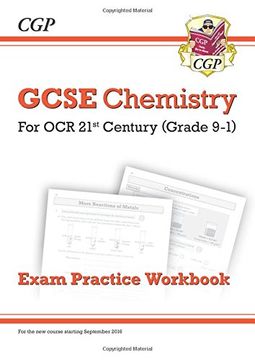 portada New Grade 9-1 Gcse Chemistry: Ocr 21St Century Exam Practice Workbook (en Inglés)