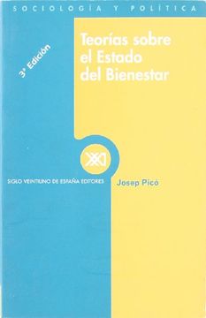 portada Teorías Sobre el Estado del Bienestar (in Spanish)