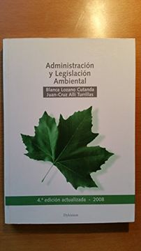 portada Administracion y Legislacion Ambiental (4ª ed)