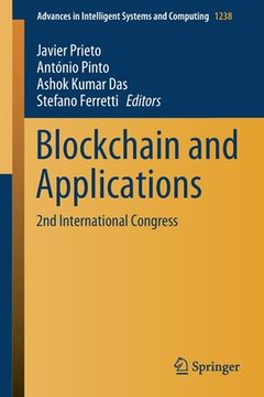 portada Blockchain and Applications: 2nd International Congress: 1238 (Advances in Intelligent Systems and Computing) (en Inglés)