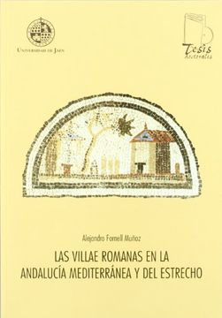 portada villae romanas en la andalucia mediterranea y del estrecho+cd tesis doctorales