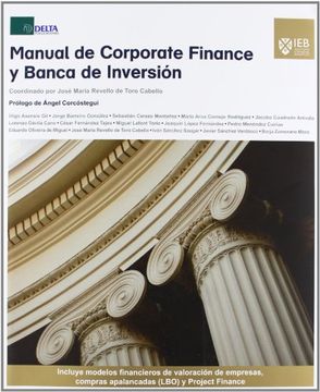 portada Manual de Corporate Finance y Banca de Inversión