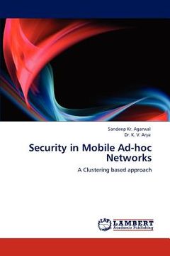 portada security in mobile ad-hoc networks (in English)