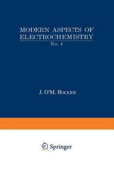 portada Modern Aspects of Electrochemistry No. 4 (en Inglés)