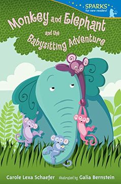 portada Monkey and Elephant and the Babysitting Adventure (in English)