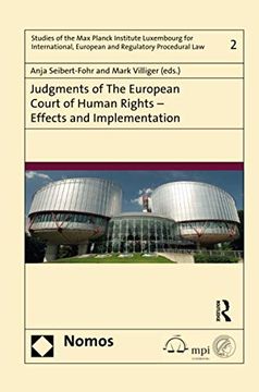portada Judgments of the European Court of Human Rights - Effects and Implementation (in English)