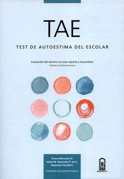 portada Tae. Test de Autoestima del Escolar 3º Edicion (in Spanish)