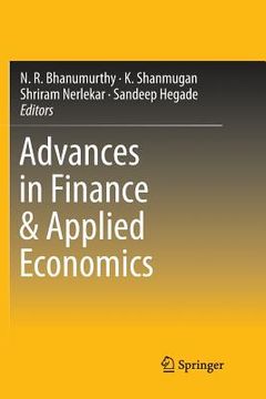 portada Advances in Finance & Applied Economics (in English)