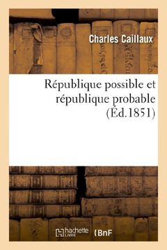 portada République possible et république probable (Sciences Sociales) (French Edition)