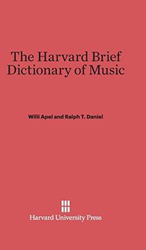 portada The Harvard Brief Dictionary of Music (en Inglés)