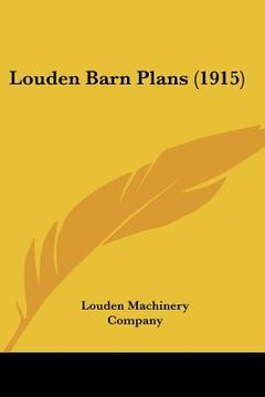 portada louden barn plans (1915) (in English)