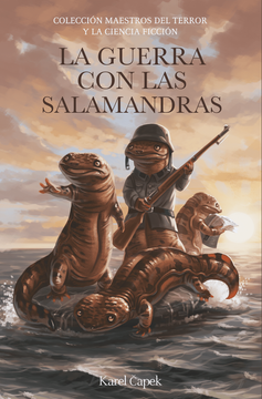 portada La Guerra con las Salamandras (in Spanish)